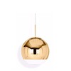 Миниатюра фото подвесной светильник imperium loft mirror ball gold d20 177970-22 | 220svet.ru