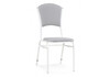 Миниатюра фото стул на металлокаркасе woodville арналд светло-серый / белый 587872 | 220svet.ru