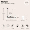 Миниатюра фото подвесная люстра maytoni ring mod013pl-06b | 220svet.ru