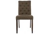 Миниатюра фото стул деревянный amelia dark walnut / fabric brown | 220svet.ru