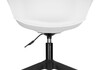 Миниатюра фото компьютерное кресло woodville tulin white / black 15706 | 220svet.ru