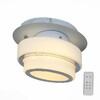 Миниатюра фото потолочный светодиодный светильник с пультом ду st luce ovale sl546.501.01 | 220svet.ru