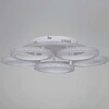 Миниатюра фото светильник потолочный reluce 06333-0.3-4+4a wh (rgb) | 220svet.ru