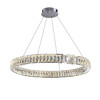 Миниатюра фото подвесной светодиодный светильник delight collection d8010p/r/d800 silver | 220svet.ru