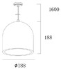 Миниатюра фото подвесной светильник deko-light concreto 342128 | 220svet.ru