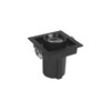 Миниатюра фото встраиваемый светильник loft it apex 10327/b black | 220svet.ru