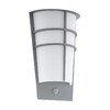 Миниатюра фото уличный настенный светодиодный светильник eglo breganzo 1 96017 | 220svet.ru