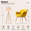 Миниатюра фото торшер maytoni calvin z177-fl-01-br | 220svet.ru