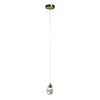Миниатюра фото подвесной светодиодный светильник loft it rock 10111 gold | 220svet.ru