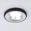 Миниатюра фото встраиваемый светильник elektrostandard 118 mr16 серебро/черный 4690389168949 | 220svet.ru