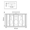 Миниатюра фото потолочная люстра lightstar genni 798257 | 220svet.ru