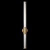 Миниатюра фото настенный светодиодный светильник crystal lux lineup ap18w led brass | 220svet.ru