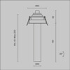 Миниатюра фото встраиваемый светодиодный светильник maytoni focus t c140rs-l200-7w3k-w | 220svet.ru
