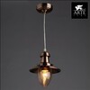 Миниатюра фото подвесной светильник arte lamp fisherman a5518sp-1rb | 220svet.ru