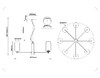 Миниатюра фото подвесной светодиодный светильник ambrella light high light lh11109 | 220svet.ru