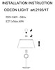 Миниатюра фото настольная лампа odeon hotel 2195/1t | 220svet.ru