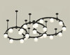 Миниатюра фото потолочный светильник на штанге ambrella light diy spot techno ring xr92222210 | 220svet.ru