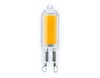 Миниатюра фото лампа светодиодная филаментная ambrella light g9 4w 4200k прозрачная 204532 | 220svet.ru