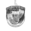 Миниатюра фото подвесная люстра delight collection murano l4 silver/smoky a001-400 gray | 220svet.ru