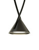 Миниатюра фото подвесной светодиодный светильник axo light jewel 1 black | 220svet.ru