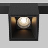 Миниатюра фото трековый магнитный светодиодный светильник maytoni alfa s tr133-2-7w3k-b | 220svet.ru