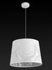 Миниатюра фото подвесной светильник toplight carol tl4030d-01wh | 220svet.ru