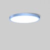 Миниатюра фото потолочный светодиодный светильник с пультом голубой | 220svet.ru