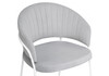 Миниатюра фото стул на металлокаркасе woodville лео серый brandy light 22 / белый 592485 | 220svet.ru