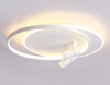 Миниатюра фото настенно-потолочный светодиодный светильник с пультом ду ambrella light comfort fl51391 | 220svet.ru