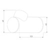 Миниатюра фото уличный настенный светодиодный светильник elektrostandard ray 35134/w серый a056371 | 220svet.ru