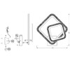 Миниатюра фото бра seven fires мальс sf7045/2w-wt | 220svet.ru