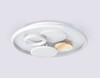 Миниатюра фото потолочная светодиодная люстра с пультом ду ambrella light comfort fl4803 | 220svet.ru