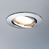 Миниатюра фото встраиваемый светодиодный светильник paulmann premium line coin 92779 | 220svet.ru