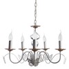 Миниатюра фото подвесная люстра arte lamp 27 a6114lm-5wg | 220svet.ru