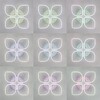 Миниатюра фото потолочная светодиодная люстра citilux ромби смарт cl236a140e | 220svet.ru