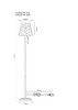 Миниатюра фото торшер arte lamp marriot a5039pn-1cc | 220svet.ru