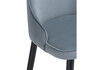 Миниатюра фото барный стул woodville атани серо-синий / черный 528458 | 220svet.ru