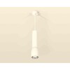 Миниатюра фото комплект подвесного светильника ambrella light techno spot xp1122020 swh/psl белый песок/серебро полированное (a2301, c6355, a2060, c1122, n7032) | 220svet.ru