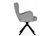 Миниатюра фото стул на металлокаркасе woodville atlanta gray / black 15832 | 220svet.ru