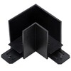 Миниатюра фото коннектор трековый однофазный l-образный черный для pro lightstar barra 505127 | 220svet.ru