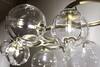Миниатюра фото подвесной светильник puppet ring 7 crystal/matt gold vistosi | 220svet.ru