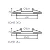 Миниатюра фото точечные светильники kanlux bonis dso-c 28701 | 220svet.ru