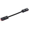 Миниатюра фото коннектор трековый однофазный регулируемый гибкий черный для pro lightstar barra 505157 | 220svet.ru