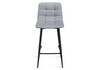 Миниатюра фото барный стул woodville чилли к светло-серый / черный 502080 | 220svet.ru