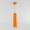 Миниатюра фото подвесной светодиодный светильник eurosvet cant 50154/1 led оранжевый | 220svet.ru