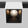 Миниатюра фото трековый магнитный светодиодный светильник maytoni alfa s tr133-2-7w3k-w | 220svet.ru
