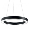 Миниатюра фото подвесной светодиодный светильник ideal lux oracle d50 round nero | 220svet.ru