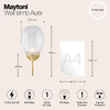 Миниатюра фото бра maytoni aura mod016wl-01bs | 220svet.ru