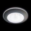 Миниатюра фото потолочный светодиодный светильник ambrella light orbital crystal sand fs1250 wh/sd 48w d390 | 220svet.ru