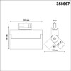 Миниатюра фото трековый светодиодный светильник novotech nt21 000 eos 358667 | 220svet.ru